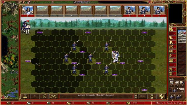 HoMM 3 (VCMI): Invisible Man presentation. смотреть онлайн