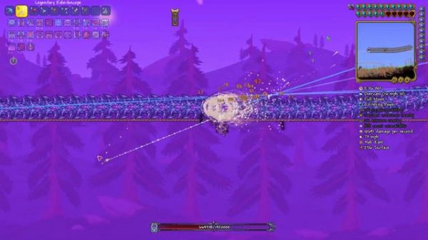 Devourer of Gods vs Summoner (Expert Mode, Calamity Mod Version 2.0.3.008)