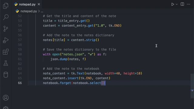 Build a Simple Note-Taking App using Python & Tkinter | Tutorial смотреть онлайн