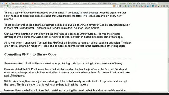 PHP 44: Lately In PHP podcast episode 44 смотреть онлайн