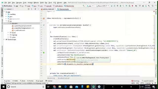 Android Application Development using android kotlin For Beginners in Urdu Part #4 смотреть онлайн