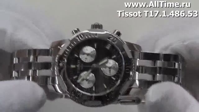 Мужские наручные швейцарские часы Tissot T17.1.486.53 смотреть онлайн