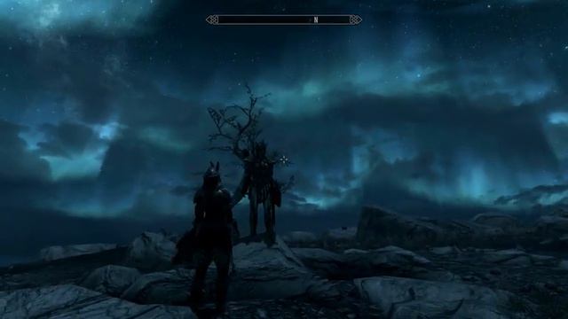 Elder Scrolls Skyrim with HD water and galaxy mod смотреть онлайн