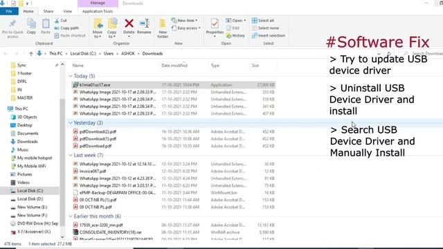 USB device not recognized windows 10, Last USB device you connected to this computer malfunctioned смотреть онлайн