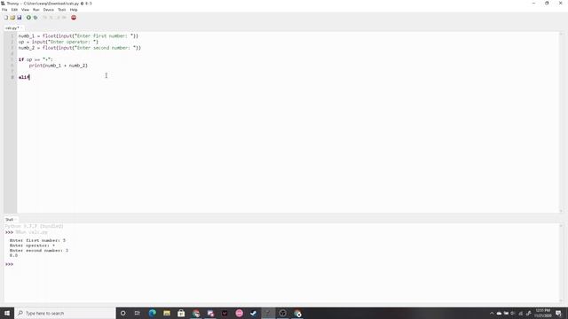 Calculator in Python: Python #8 смотреть онлайн