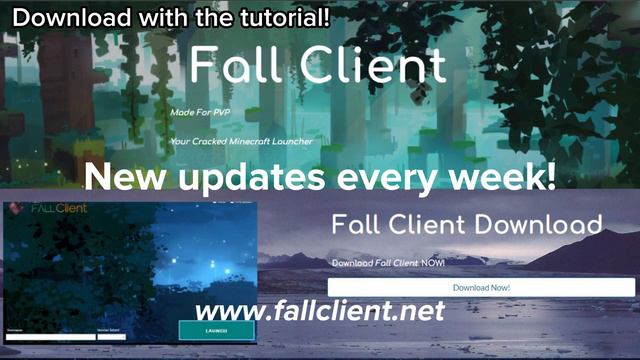 Fall Client - Your Cracked Minecraft Launcher (www.fallclient.net) смотреть онлайн