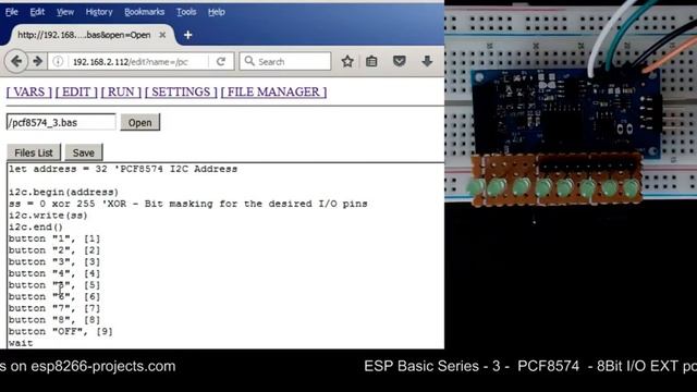 ESP Basic Series - Ep.3 - PCF8574 Driver - Independent 8 x Switches смотреть онлайн