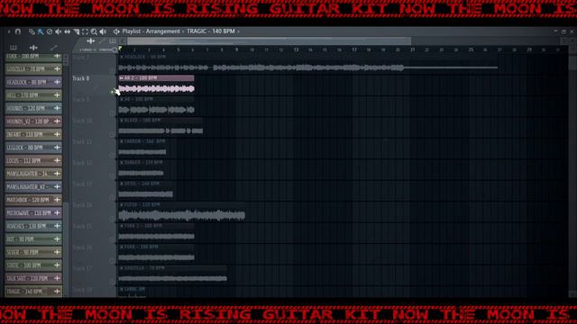 [20+] TRAP METAL GUITAR SAMPLE PACK "NOW THE MOON IS RISING" VOL.2 смотреть онлайн