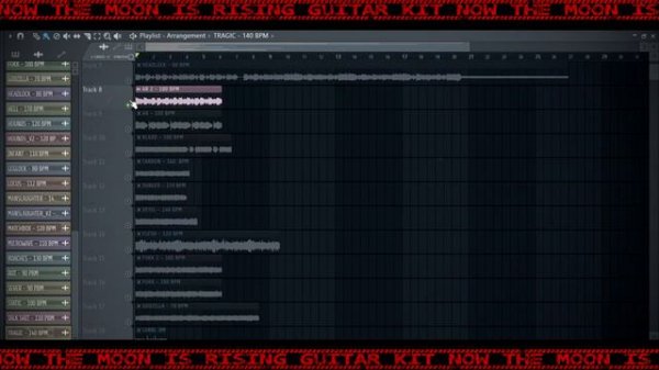 [20+] TRAP METAL GUITAR SAMPLE PACK "NOW THE MOON IS RISING" VOL.2
