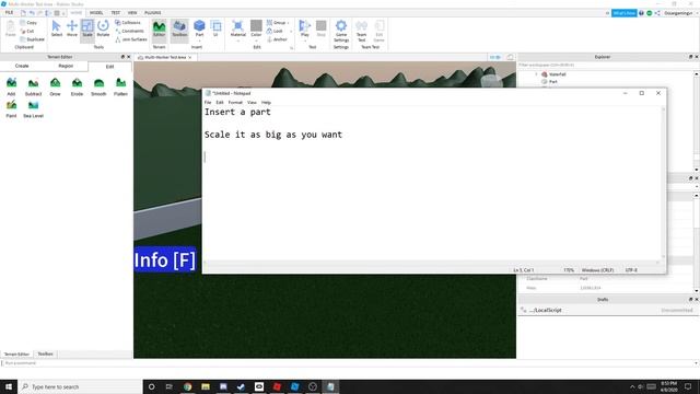 How to Make Invisible Barriers in Roblox Studio! смотреть онлайн