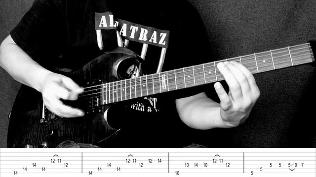 Amatory vs Animal Джаz Три Полоски solo guitar как играть + TAB how to play смотреть онлайн