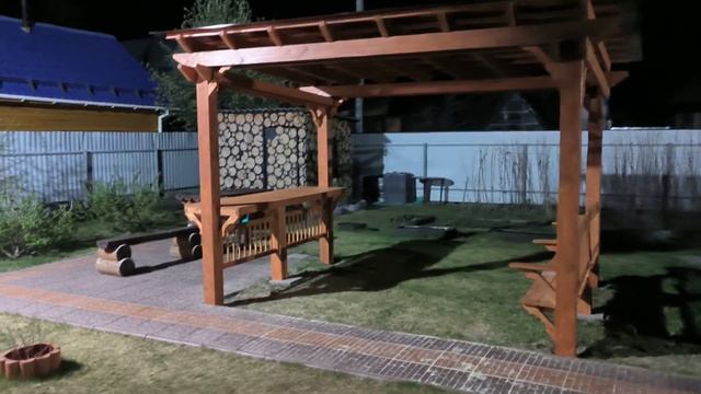 Пергольный навес