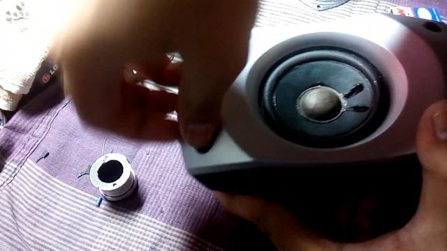Logitech Z-5500 repair// replacing speakers & sound test смотреть онлайн