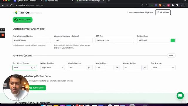 How to add a free WhatsApp chat widget into your website (2022) смотреть онлайн