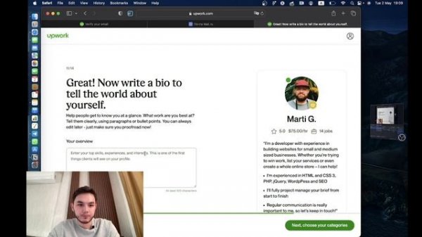 Как зарегистрироваться на Upwork?