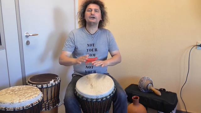 Djembe Solo Lektion/Lesson 1 смотреть онлайн