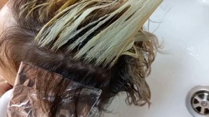 Мелирование +тонирование.9/76 и 10/1 .