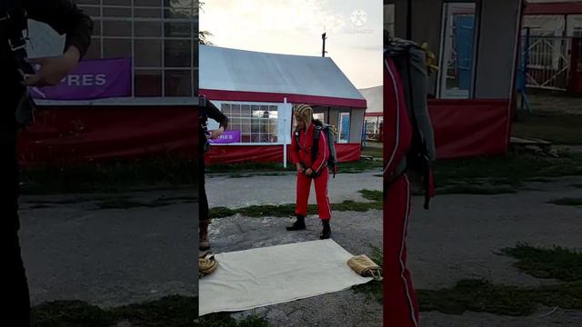 Мой первый прыжок с парашютом! 21.08.2021г смотреть онлайн