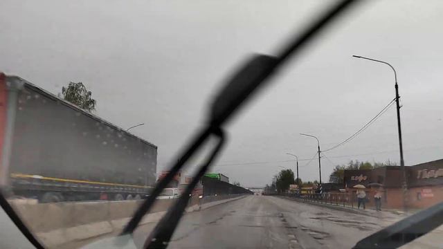 Объезд пробки на трассе М 7, конец эпопеи смотреть онлайн