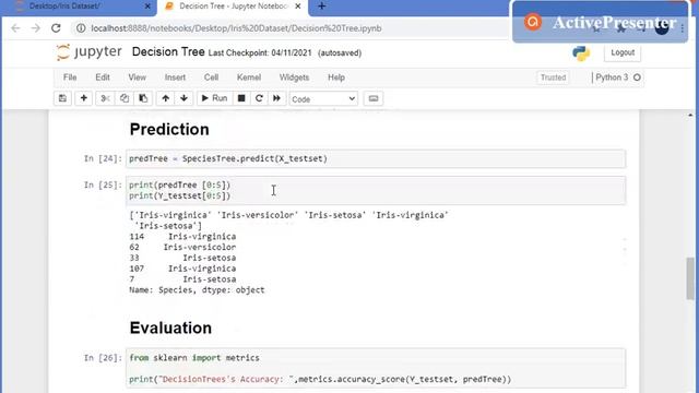 Prediction Model using Decision Tree Algorithm- Iris Dataset смотреть онлайн