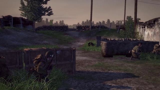 101st Airborne Division Trench Battle - Brothers in Arms: Hell's Highway NPC Wars смотреть онлайн