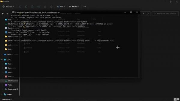 Who To Use Sherlock For Osint (Windows)