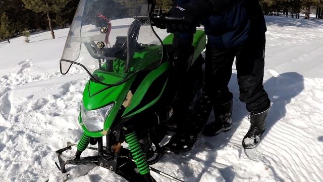 Купили снегоход за 40 тыс.??? На ходу? Irbis Dingo T-150 смотреть онлайн