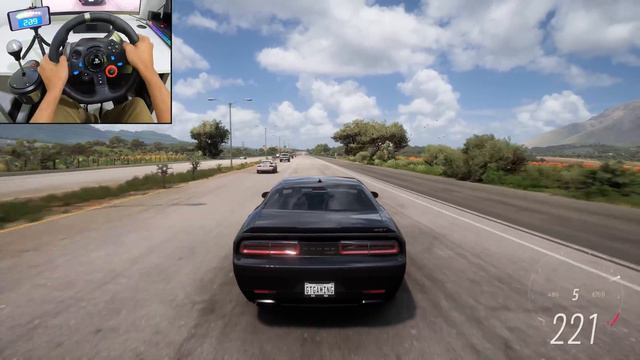 Dodge Demon 1100HP | Forza Horizon 5 | Logitech g29 gameplay смотреть онлайн