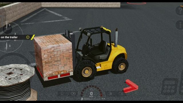 Heavy Machines & Construction - SUV Car Driving Bricks Delivery (Forklift Using) Android Gameplay смотреть онлайн