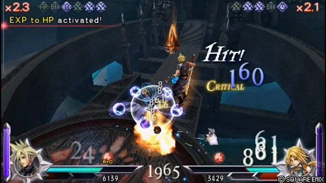 Dissidia 012 Duodecim Final Fantasy Cloud Combo Montage смотреть онлайн