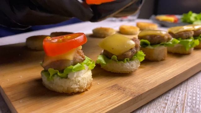 5 Легких закусок для фуршета. Закуски на праздничный стол смотреть онлайн