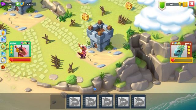 PAINTED DRAGON Hatching + Breeding the BRIAR?! - Dragon Mania Legends #483 смотреть онлайн