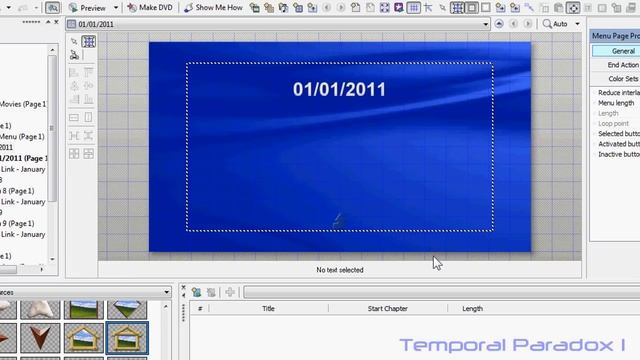 How to make a DVD with Menus using DVD Architect Studio (Part 2) смотреть онлайн