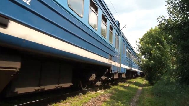 Электропоезд ЭД9М-0244 смотреть онлайн