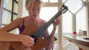 СУЛИКО на гитаре соло Разбор на гитаре Гитара с нуля Надия Косинская