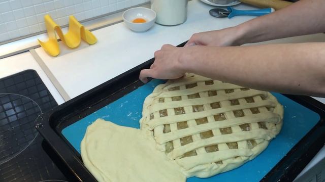 ✔ПИРОГ ИЗ ДРОЖЖЕВОГО ТЕСТА АНАНАС/БЛЮДА НА НОВЫЙ ГОД / cake with pineapple смотреть онлайн