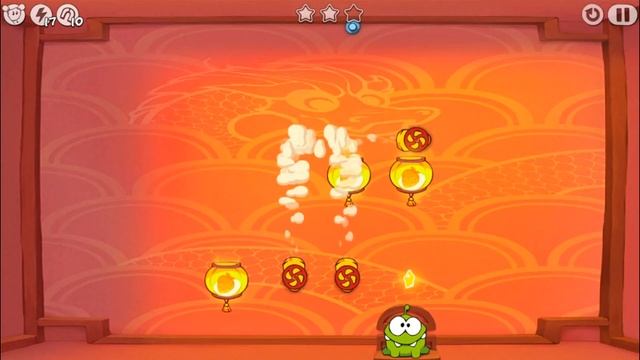 Ам Ням Cut the Rope #14 Коробка с Фонариками Прохождение Игровое видео по Мультику Let's Play смотреть онлайн