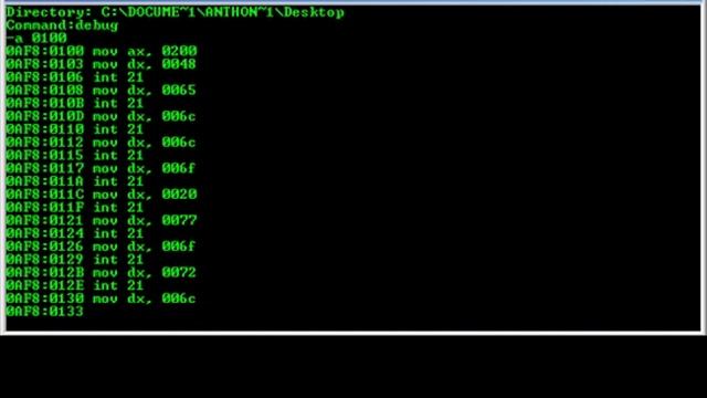 How to make the classic "Hello world!" program in old school assembly. смотреть онлайн