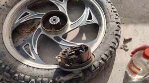 СКРИПЯТ ТОРМОЗА(КОЛОДКИ) НА МОПЕДЕ АЛЬФА? РЕШЕНИЕ