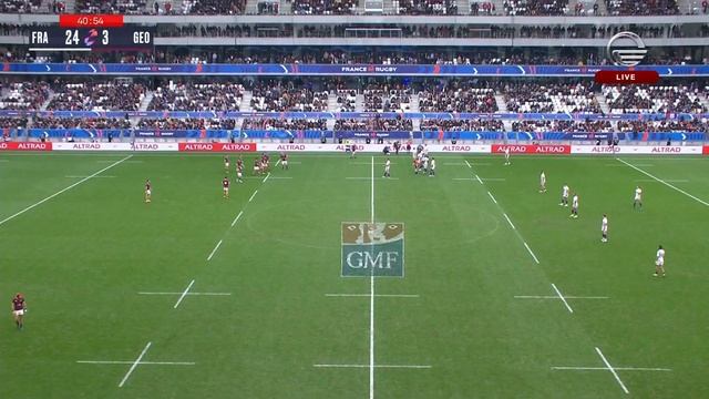 Rugby - End-of-year rugby union internationals - 2021 - France-Georgia (full match) смотреть онлайн