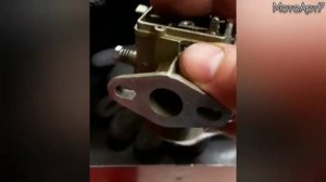 Установка карбюратора К60В на двигатель Д8. Изготовление переходника