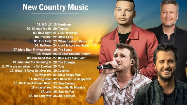 TOP 100 Country Music | Chris Stapleton, Kane Brown, Luke Combs, Morgan Wallen , Thomas Rhett