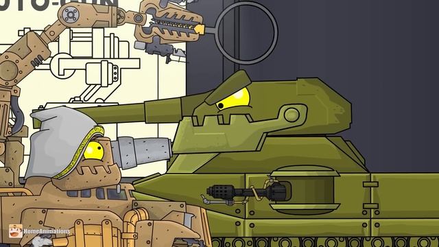 Battle Tubes for the Ratte Mortar - Cartoons about tanks смотреть онлайн