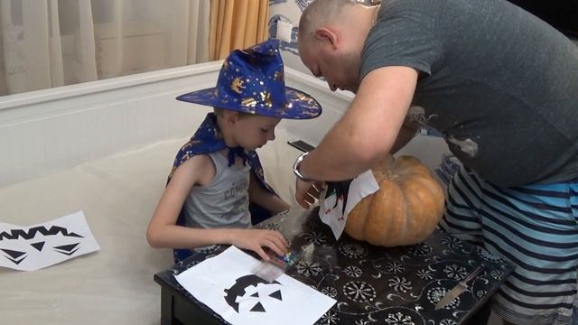 HALLOWEEN/DIY ТЫКВА НА ХЭЛЛОУИН смотреть онлайн