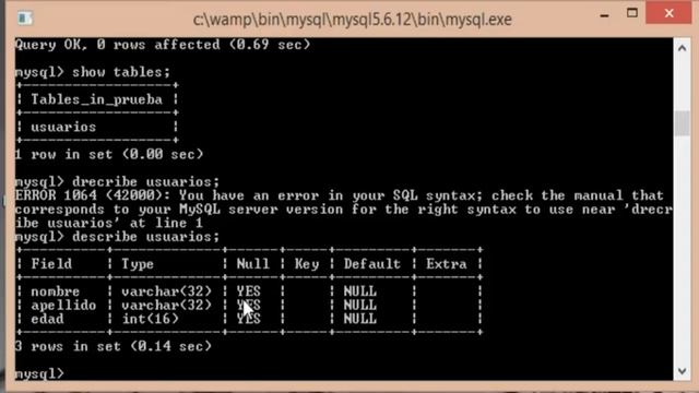 como insertar datos en una tabla MySql смотреть онлайн