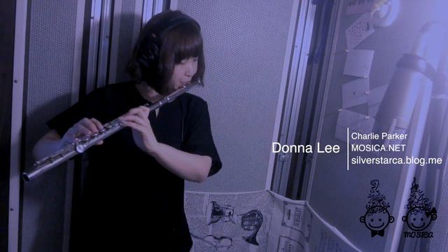 Donna Lee (charlie parker) - jazz flute cover / with score смотреть онлайн