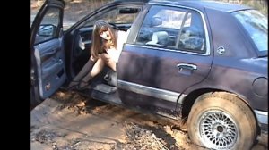 hot girls pedal pumping Stuck