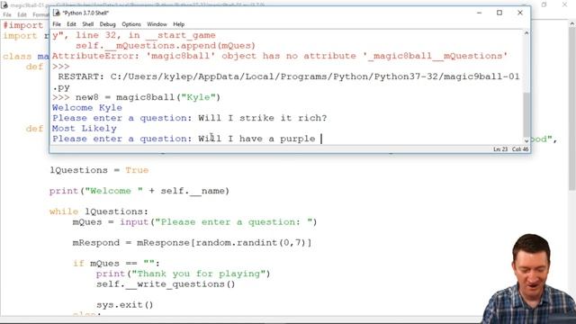 Solution Step #6 - Create Instance of Class смотреть онлайн