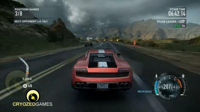 Need For Speed THE RUN: Dangerous Curve - EVGA GTS 450™HD смотреть онлайн