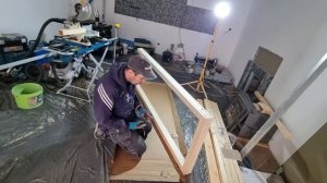 Двери в парной! Установка двери в парилку (без пены!!!)